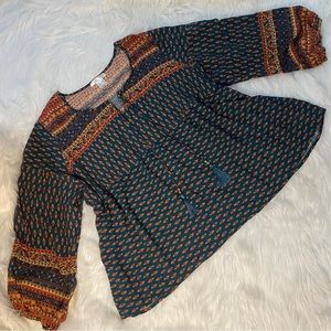 VENUS Boho Printed Top Size 3x